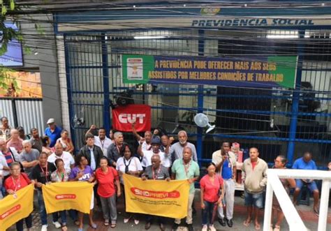 Bahia ba Servidores do INSS entram em greve em todo o país ato em