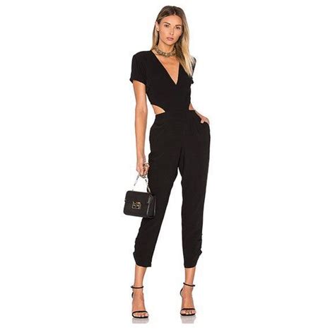 Revolve Lovers And Friends Lace Cut Out Bare Back Jumpsuit Women S