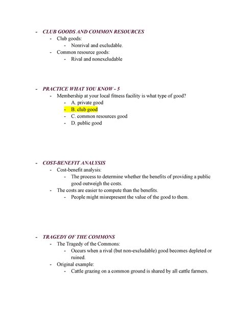 Chapter 7 Market Inefficiencies Externalities AND Public Goods