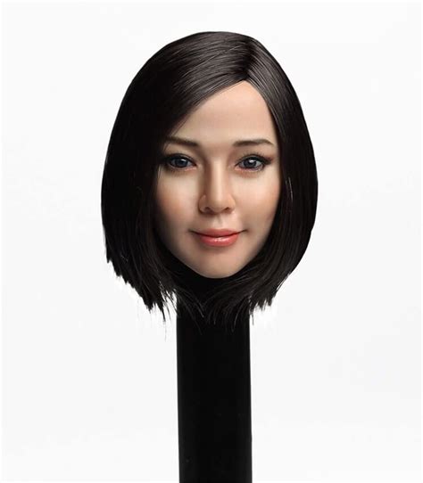 Amazon Hiplay Scale Female Figure Head Sculpt Charming Girl