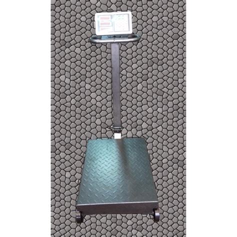 Kg Digital Platform Weighing Scale With Checkered Steel Plate