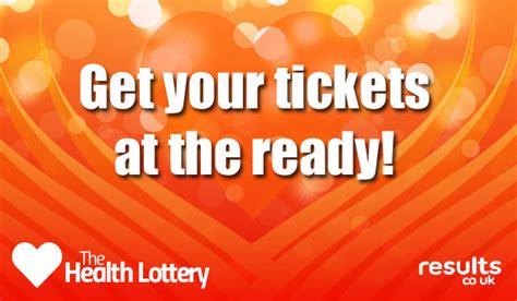 Health Lottery Results For Thursday 16th January 2025