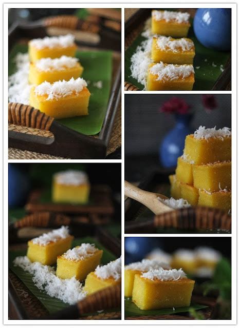 厨苑食谱 烤木薯糕（baked Tapioca Kueh）