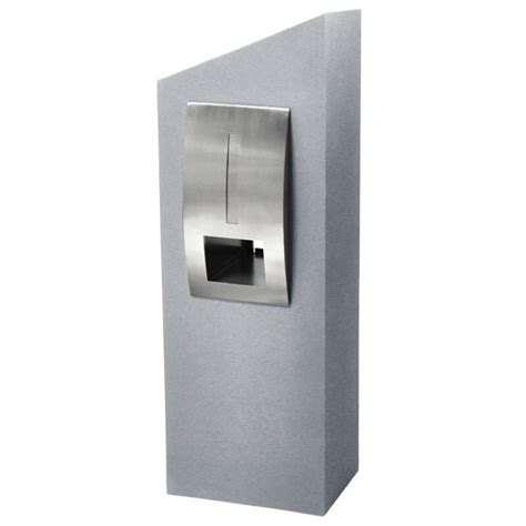 Monaco Freestanding Pillar Letterbox Milkcan Outdoor Products