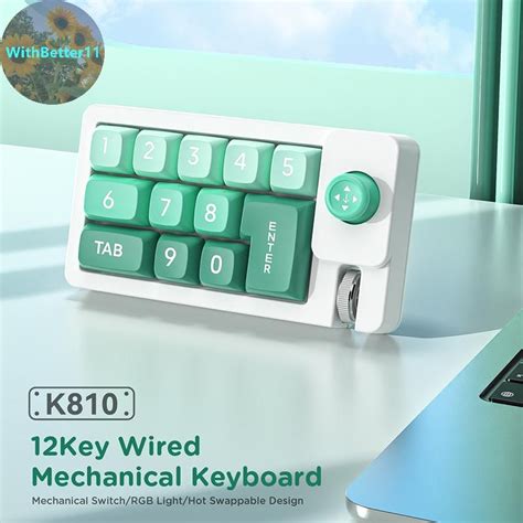 Better Key Custom Macro Programmable Hot Swappable Mechanical Switch Rgb Light Numpad Gaming