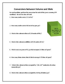 Chemical Quantities Unit By Monty Works Tpt