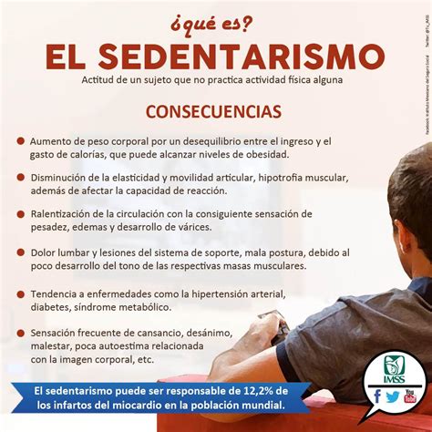 Sedentarismo Consecuencias Dietas De Nutricion Y Alimentos