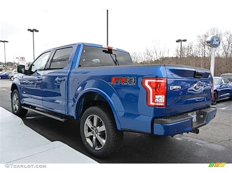 2017 Lightning Blue Ford F150 Xlt Supercrew 4x4 118261102 Photo 26