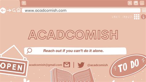 Acadcomish Academic Commissions On Twitter Were Still Accepting