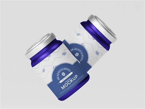 Premium PSD Jam Jar Mockup