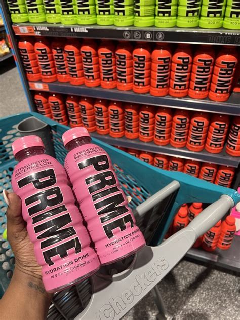 Prime Hydration Strawberry Watermelon Flavour Available Exclusively At