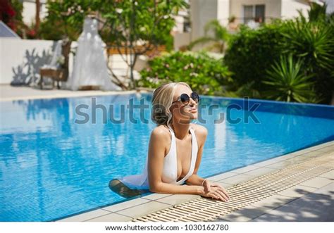 Naked Beautiful Blonde Pool Images Stock Photos Vectors Shutterstock