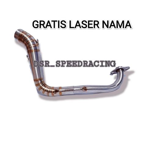 Free Laser Name Header Cobra Neck Jengat Aerox Nmax Pcx Vario