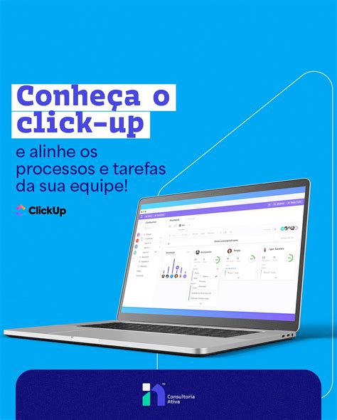 In - Quer alinhar os processos e tarefas da sua equipe? O ClickUp é