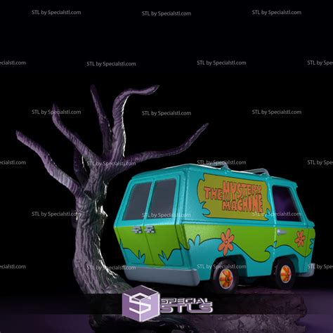 The Mystery Machine Stl Files From Scooby Doo Gang Specialstl