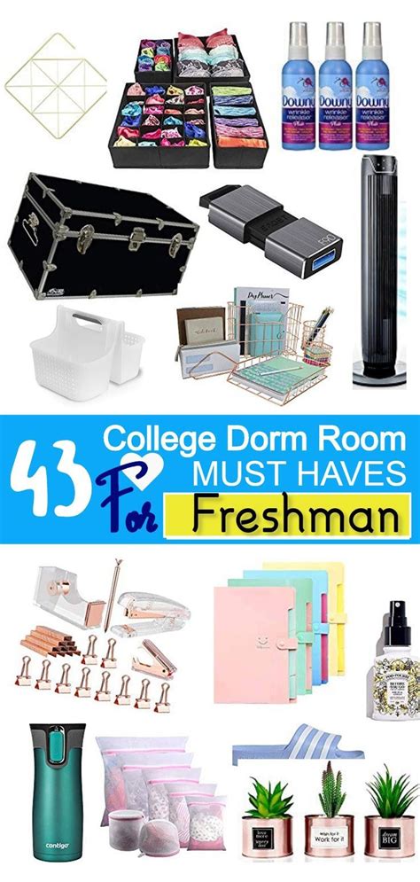 43 College Dorm Room Essentials For Freshman In 2020 Dorm Room