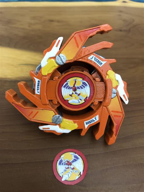 Cyber Dranzer 3d Printed And Painted R Beyblade