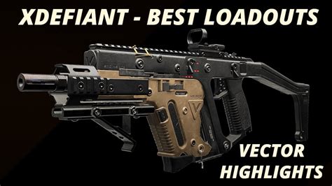 XDefiant BEST LOADOUT VECTOR 4K YouTube