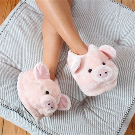 Pin En Pantuflas De Peluche