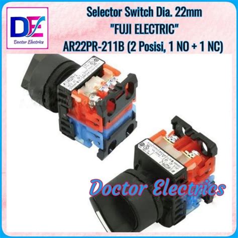 Jual Selector Switch Diameter Mm Ar Pr B Posisi No Nc Ar Pr