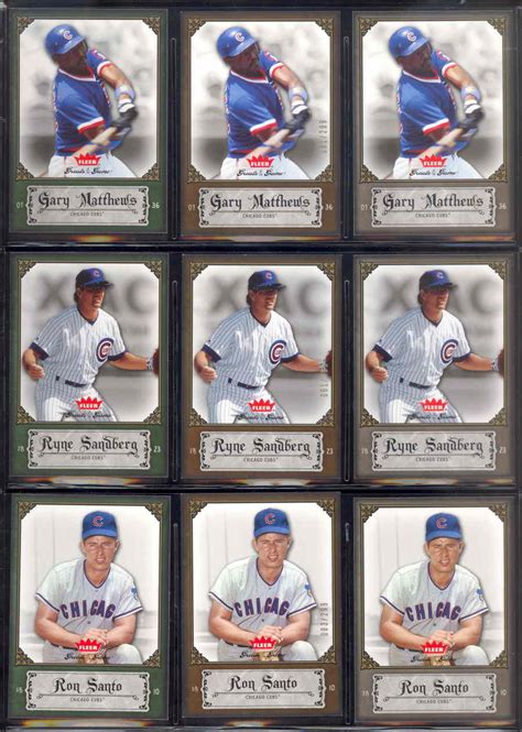 Wrigley Wax Fleer Greats Of The Game 2006