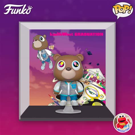 Kanye West Graduation Bear Funko Pop Album Cover : r/funkopop