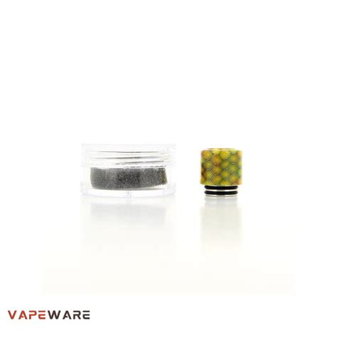 Drip Tip 810 Epoxy Resin Snake Pattern Anti Spit Back Vapeware