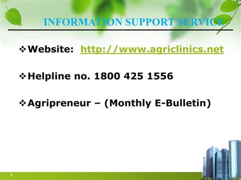 AGRI CLINICS AND AGRI BUSINESS SERVICES SCHEME IN INDIA By Sameer