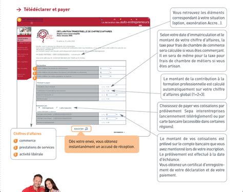 Déclaration Du Chiffre D affaire Auto Entrepreneur Déclarer son