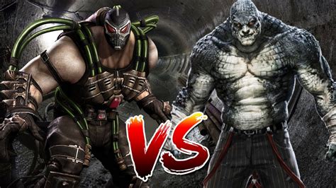 Bane VS Killer Croc Who Wins YouTube