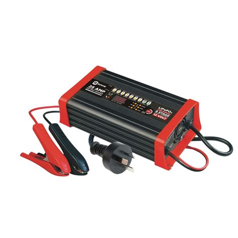 12v 25a 8 Step Lead Acid And Lithium Battery Charger Jaycar Australia