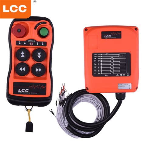 Q404 Wireless RF Remote Control On Off Switch For Overhead Crane