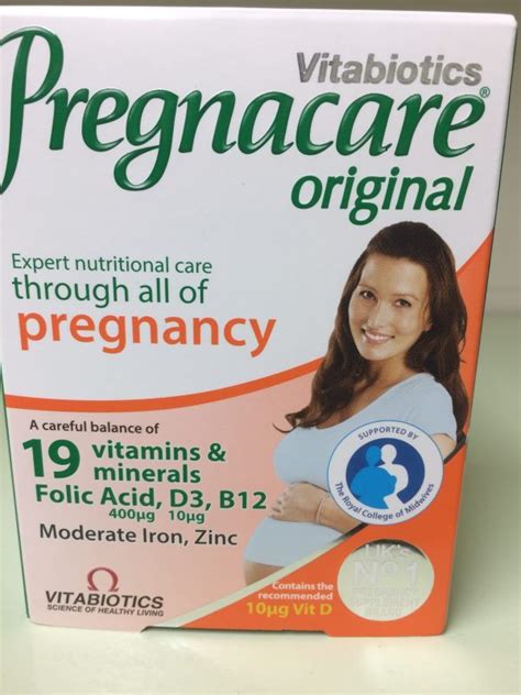 Vitabiotics Pregnacare Original Nutrition Care 30 Tablets Rightcare Pharmacy