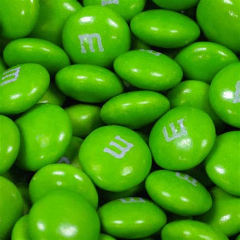 Green M&Ms Milk Chocolate Candies - JustCandy.com