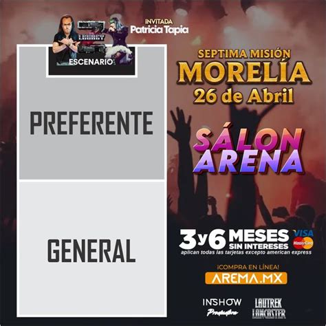 Zeta Legacy En Morelia Arema Ticket