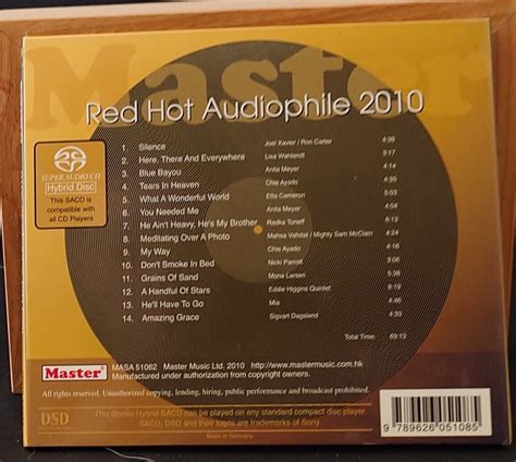 Yahoo オークション ハイブリッドSACD RED HOT AUDIOPHILE オー
