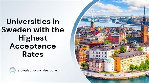 6 Universities in Sweden with High Acceptance Rates