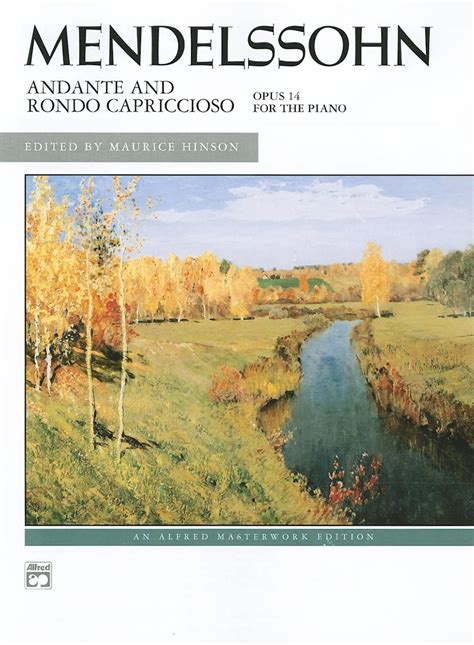 Andante And Rondo Capriccioso Op Alfred Masterwork Edition