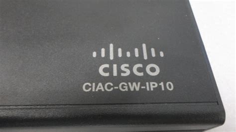 Cisco Ciac Gw Ip Physical Access Input Module No Ac Adapter Ebay