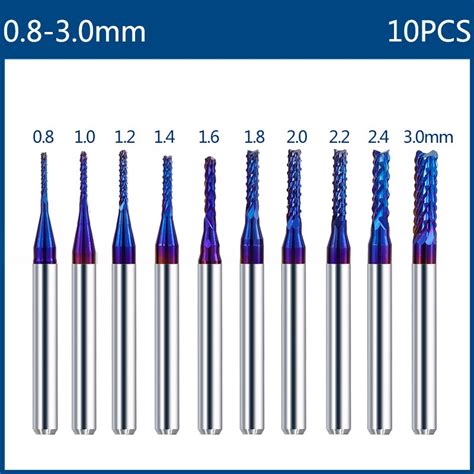 Xcan End Mill Frees 3 175Mm Shank Cnc Router Bit N Grandado