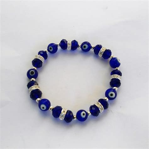 Pulsera Ojo Turco En Cristal Contra Mal De Ojo Malas Vibras 350 00