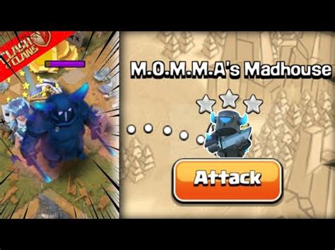 How To Get 3 Star On M O M M A S Madhouse Clash Of Clans Goblin Map