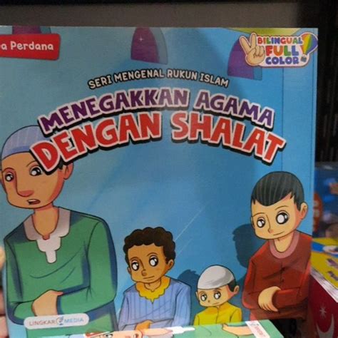 Jual Buku Cerita Anak Seri Mengenal Rukun Islam Bilingual Full Colour