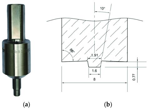 An Example Of An FSW Tool A Physical Drawing Of The Tool B