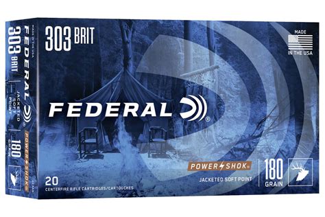 Federal British Gr Speer Hot Cor Sp Power Shok Box