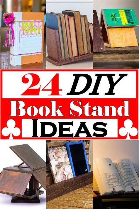 24 Diy Book Stand Ideas You Can Make Easily Diyscraftsy