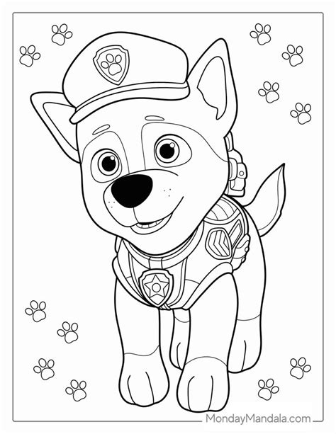 58 Paw Patrol Coloring Pages (Free PDF Printables) | Paw patrol ...