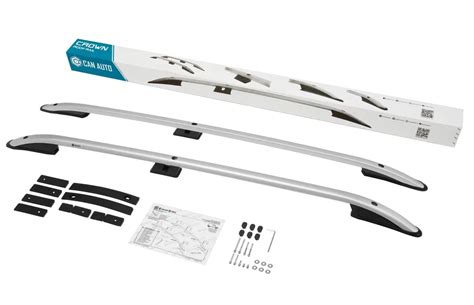 Barres de toit pour Citroen Némo 08 2008 longitudinales alu pieds