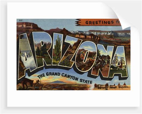 Greeting Card from Arizona posters & prints by Corbis