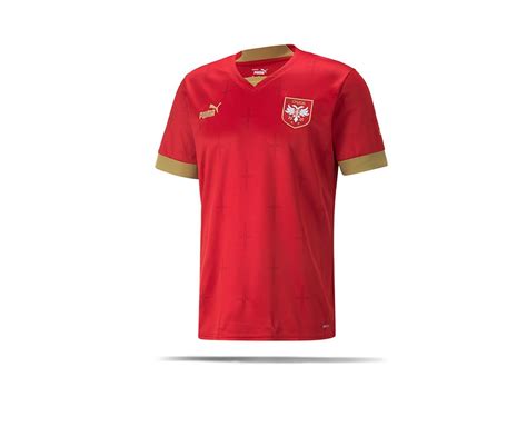 PUMA Serbien Trikot Home WM 2022 Rot 001 Fanartikel Fanshop